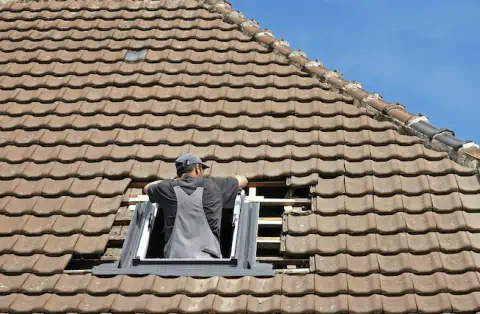 Pose de velux - Plussulien